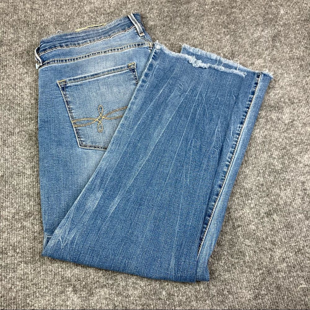 DENIZEN FROM LEVI'S HIGH RISE SLIM CROP WOMEN'S JEANS